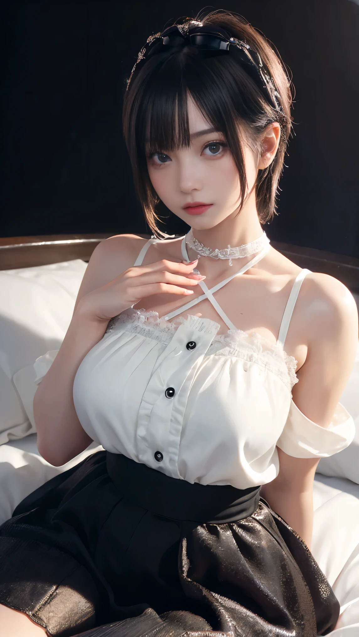 35mm photo, white crop top, 美しい earth filled with water and lava, perfect eyes, sharp focus, 8k hd, crazy details, Complex, Caenorhabditis elegans, Atmospheric 4K hyperdetail, cinematic sensibility, sharp focus, masterpiece, Farbe, 超Realistic, vivid Farbes, (Highly detailed CG Unity 8K wallpaper), Complex, high detail, sharp focus, realistic, symmetrical, Cinematic lighting、(key light：Front diagonal 45 degrees, fill light、Backlight、shadow、blue and orange Farbe palette), accurate human body、detailed person、Correct five-finger、RAW photo、


(((oil skin,sparkling skin、realistic skin texture、detailed beautiful skin、shiny skin、shiny skin)))、


An ar40 woman sitting with a wallet in her hand, woman, beautiful young、 sitting on a hotel bed, 19 year old girl, attractive girl, cool girl、Girl、mini skirt、Black mask、((dark red makeup))、((big breasts))