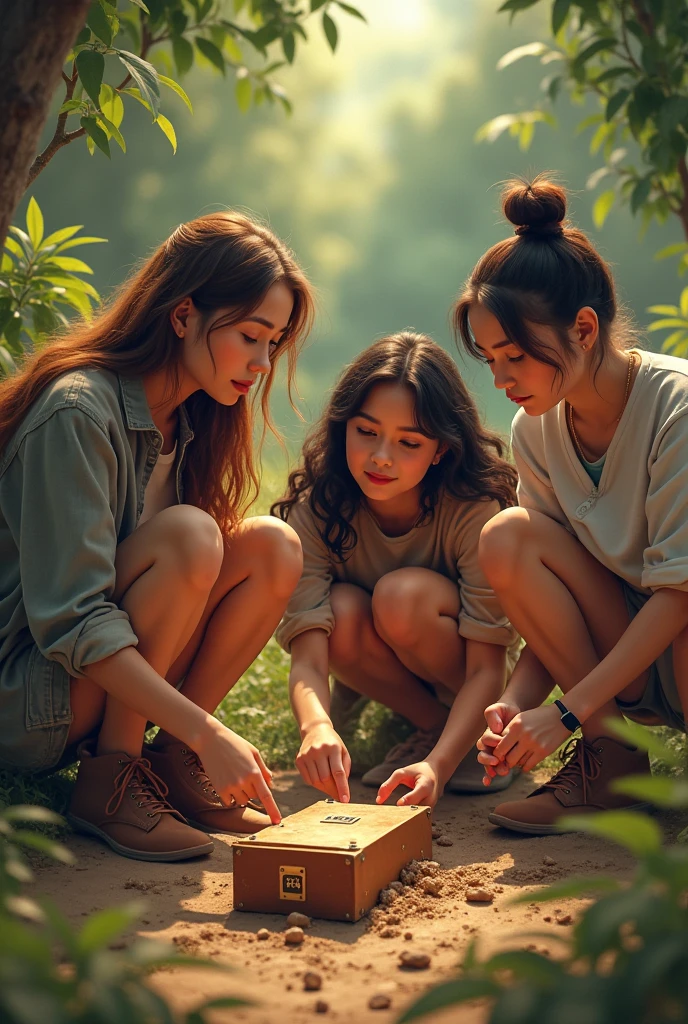 time capsule: 友人グループが希望と夢を込めたtime capsuleを埋める. A few years later, They dug it up、See how their lives have changed, Learning Valuable Lessons Along the Way