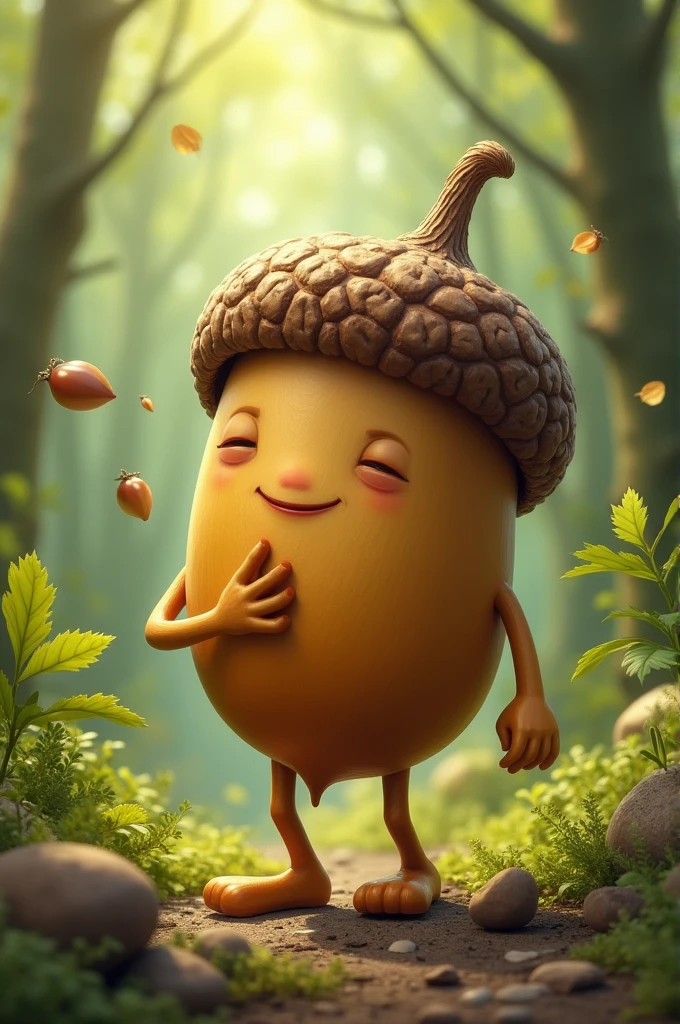 A picture of naked acorn masturbating