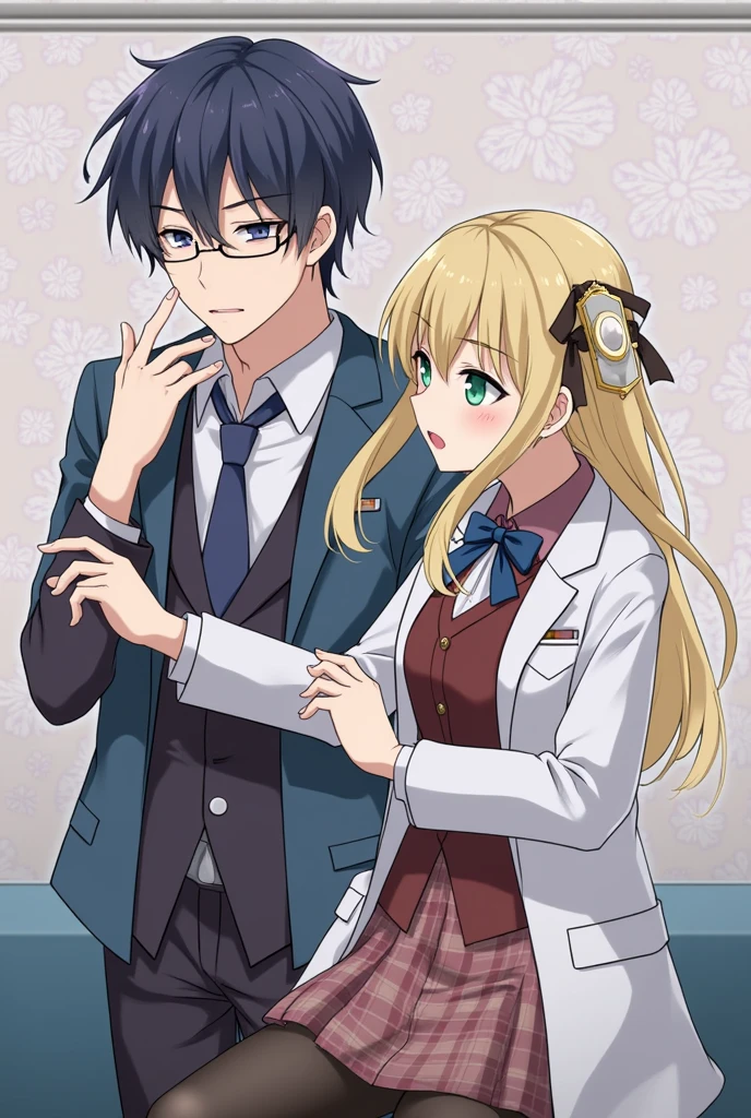 Genshin Impact Doctor and Vermeil having sex