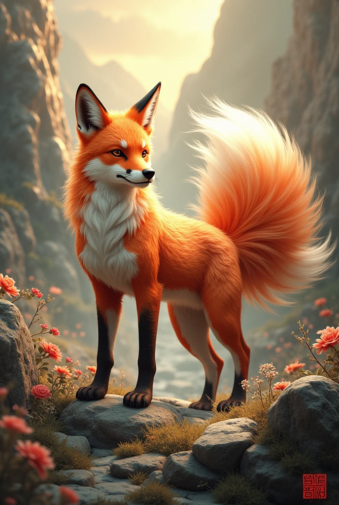 Chinese Mythology,Classic of Mountains and Seas,Nine-tailed Fox