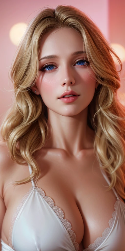 1Beautiful young girl, Super nice detailed face, (slightly opened mouth:1.1), (Sexy Look:1.1), (beautiful big breasts:1.3), ((naked underwear made of transparent lace:1.4), nackte Schultern, nackt tragen, (nackte Brust), side breasts, Schamhaar, Cameltoe-Details, (feines Gesicht:1.2), accessory, Ohrringe, Konzeptkunst, High quality, realistisch, extrem detailliertes CG Unified 8k Hintergrundbild, sehr detailliert, high-definition RAW color photos, Professionelle Fotografie, Realistic portrait, Filmisches Licht, Beautiful detailed, Hohe Detailgenauigkeit, (((bokeh))), depth of fields, Beleuchtung, Hotelbar Lounge,