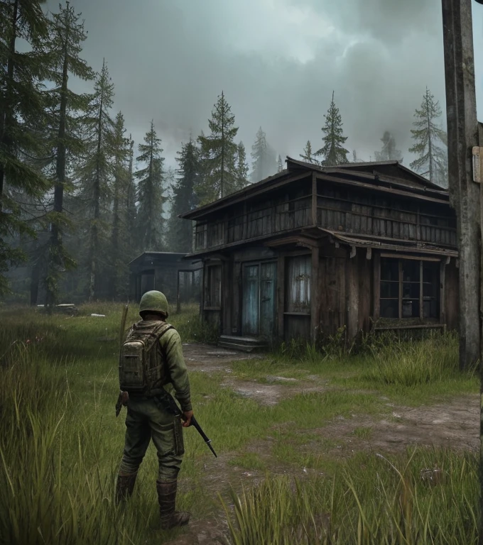 Based on the game "Stalker",