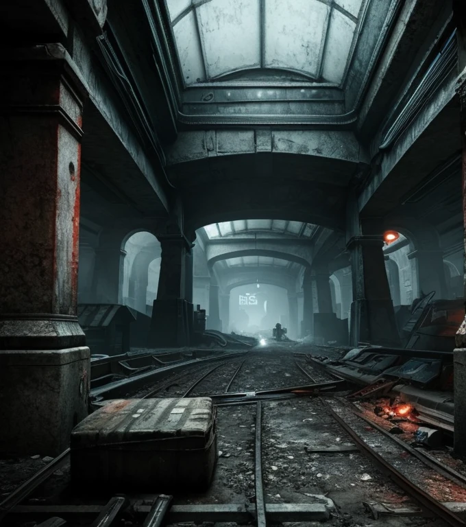 Based on the game "Metro 2033",
