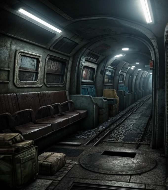 Based on the game "Metro 2033",