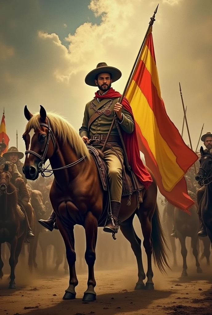 Spanish domination lasted three centuries. During that time, The natives served and obeyed, in true slavery, to the lords and colonial authorities, in the name of the King.
The desire for freedom naturally boiled in the oppressed spirits and the demonstrations to enjoy this essential and inherent right of man to have responsibility were lost in the wind..
Al fin, the eldest sons of the village, subjected to colonial servitude, They heard the echo of the roar produced by the revolutionary movement beyond the Atlantic Ocean.