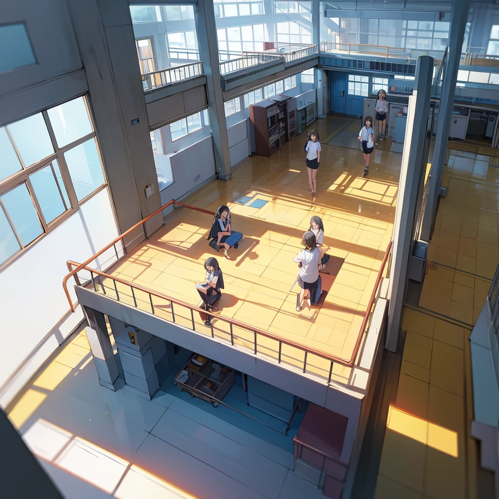 MAKE A SCHOOL FLOOR PLAN FOR THE YOUNG GENERATION OF HIGH SCHOOL, MAKE A SCHOOL BUILDING THAT CONSISTS OF THE WHOLE BUILDING 
