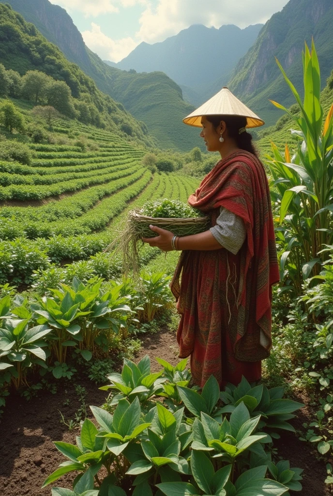 5.000 a.c. Development of agriculture in indigenous peoples of South America