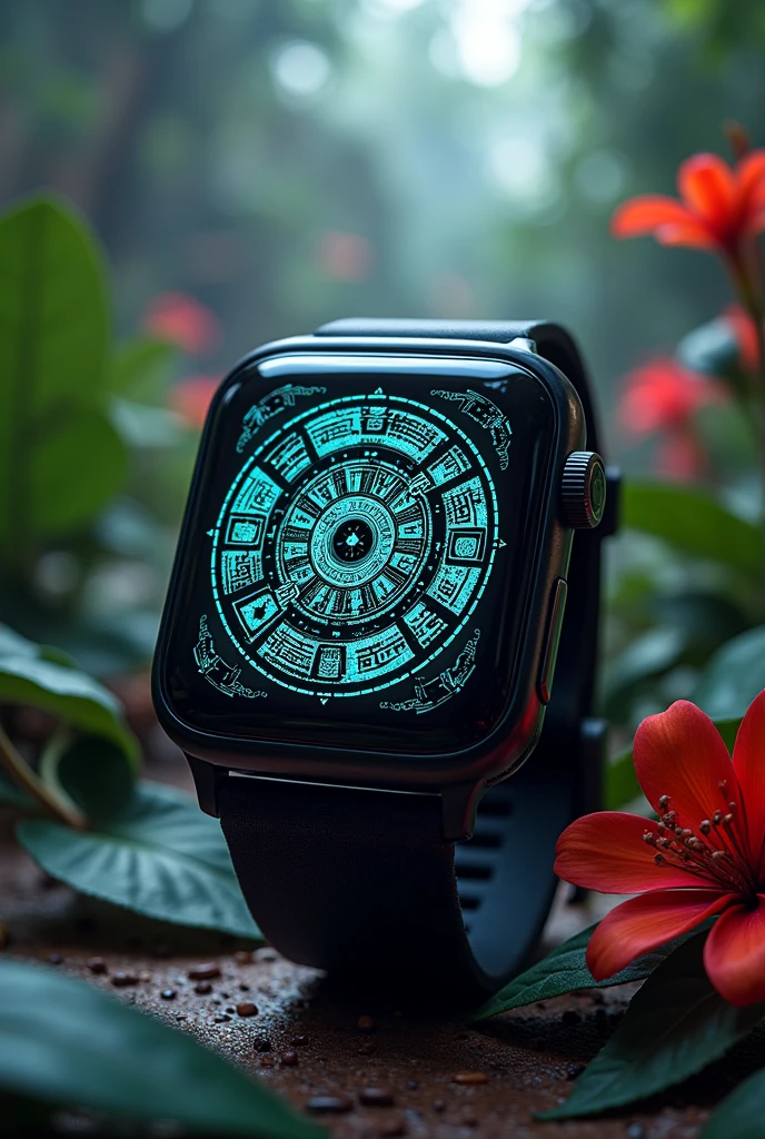 Wallpaper smartwatch techno tulum maya