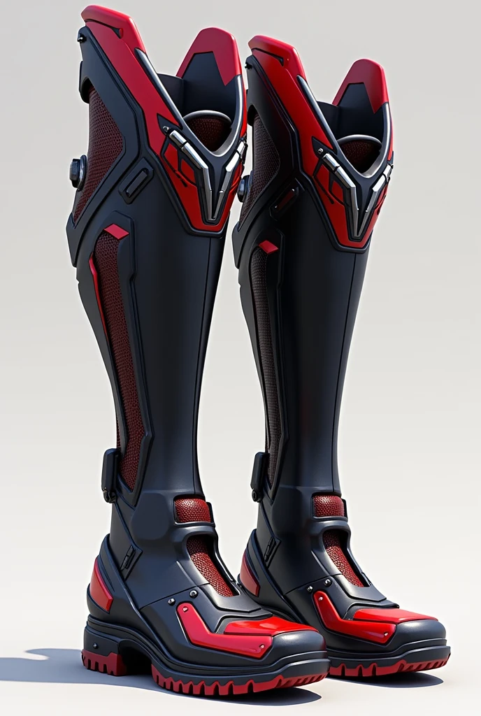 Can you create me some Shadow the Hedgehog boots but with a new design?