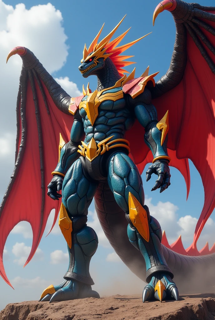 imperialdramon paladim mode in imposing pose