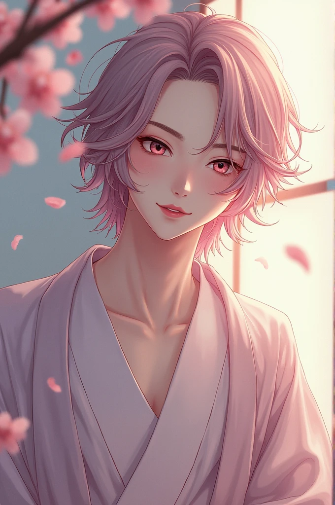 Generate a male waifu