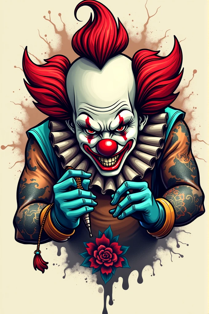 Clown Tattooing Logo