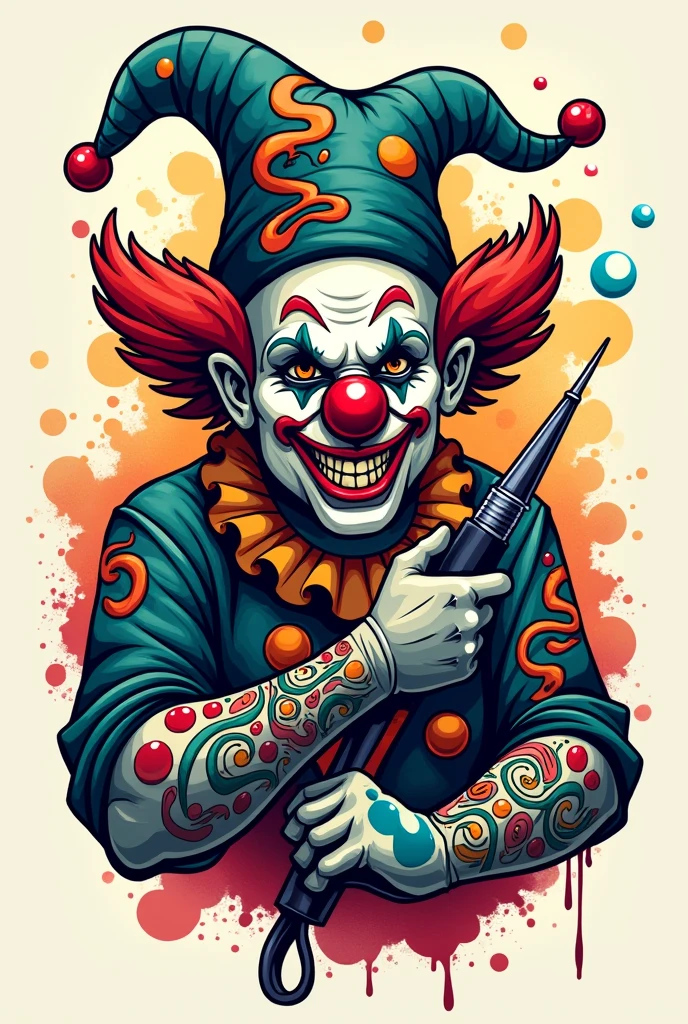 Clown Tattooing Logo