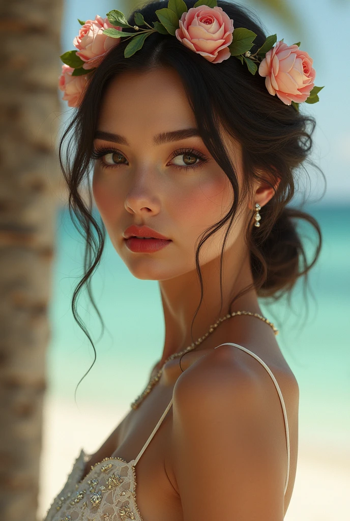 Create a beautiful woman