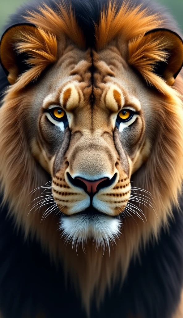 Lion staring coldly? Focus on the lion&#39;s face and details ultra realistic 8k based on very realistic lion movie