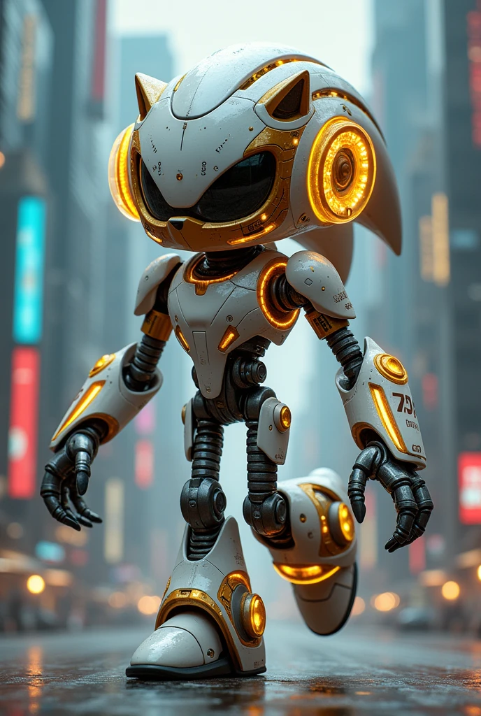 Can you create me some Sonic the Hedgehog bots but with a new design? But with the golden rings? 