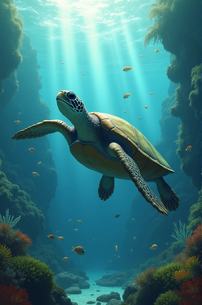 A turtle