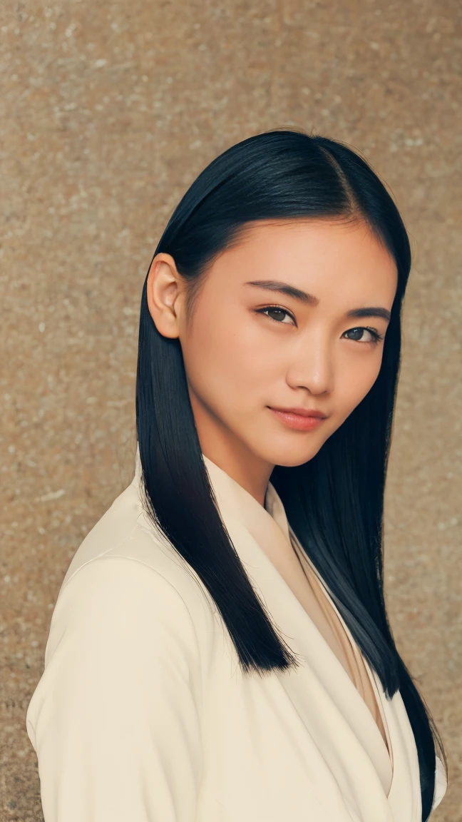 Everything modern:1.66, Cute Japanese Women Photos, smile, 20-year-old, Oil and hair palm for one-length straight hair:1.55, (photo Realistic:1.4), (hyper Realistic:1.4), (Realistic:1.3), (Smoother lighting:1.05), (Improving the quality of cinema lighting:0.9), 32K, 1 girl,20-year-oldの***, Realistic lighting, Backlight, The light shines on your face, Ray Tracing, (Bright light:1.2), (Improvement of quality:1.4), (Highest quality Realistic textured skin:1.4), fine grain, Detailed face,(smile:1.0), (Emphasis on face close-up:1.3), (Enhances the beauty of skin texture:1.1),((Extremely precise and accurate anatomy:1.0)), (Enhances the beauty of skin texture:1.1), Clean and glowing skin, mesh, thin:1.2, (Realistic:1.3), Realisticなライティング, (Smoother lighting:1.05), 32K, One Japanese woman, fine grain, Detailed face, (Film Grain:1.1),(Accentuates body lines:1.1), High resolution, Natural look, Kind eyes, Improves hair quality, Delicate light and shadow, Transparent muscles, Graceful pose, Beautiful Eyes, Sharp details, Soft light reflection, Beautiful contours, Delicate skin tone, Fine hair texture,Cute Japanese Women Photos,