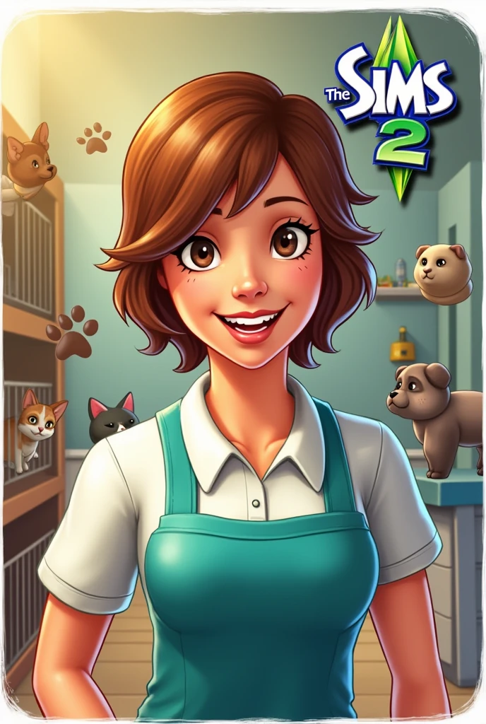 Create a Sims 2 job icon for the job direction Animal Shelter
