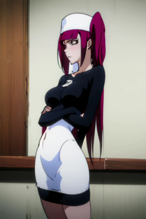 Sexy Riruka Dokigamine in a gorgeous tight dress, bleach girl