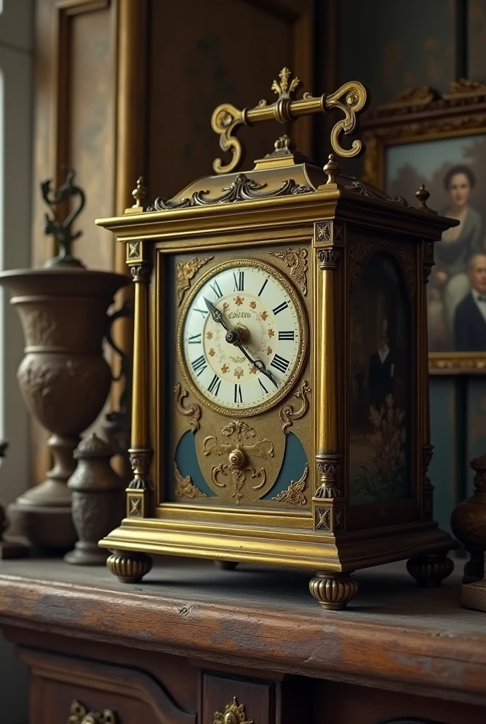 Missing antique handy clock