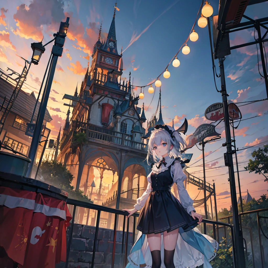 haunted amusement park inhabited by spirits