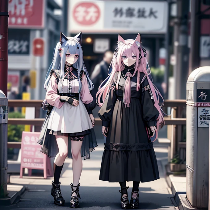 1
anime character with pink hair and blue eyes in a black dress, from girls frontline, from the azur lane videogame, inspired gacha club game, girls frontline cg, fine details. girls frontline, characters from azur lane, beautiful anime catgirl, anime catgirl, girls frontline universe, anime cat girl in a maid costume, girls frontline style, azur lane style
2
anime character with pink hair and blue eyes in a black dress, an album cover inspired by Eizan Kikukawa, trending on pixiv, tachisme, from girls frontline, from the azur lane videogame, inspired gacha club game, girls frontline cg, fine details. girls frontline, characters from azur lane, beautiful anime catgirl(masterpiece), highest quality, Ultra-high resolution,woman、Gothic Punk、devil、((Background pink room:1.3))、Bat、smile、teddy bear、devilの槍