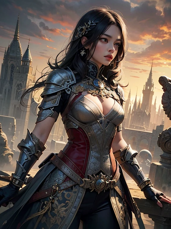 Official Art, unity 8k wallpaper, Super detailed, beautifully、aesthetic, masterpiece, Highest quality, (zenTangle, Mandala, Tangle, enTangle), (Fractal Art:1.3) , One girl, Very detailed, Dynamic Angle, Cowboy Shot, The most beautiful form of chaos, elegant, Brutalist design, Vibrant colors, Romanticism, James Jean, Robbie Dowie Anton, Ross Tran, Francis Bacon, It was freezing cold, Adrian's genius, Petra Cortright, Gerhard Richter, takato yamamoto, Ashley Wood, Atmospheric, Ecstasy of Musical Notes, I can see the flowing notes