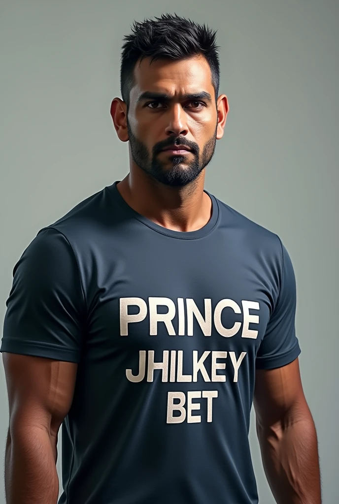 ms dhoni wear t-shirts Prince bet JHILKEY BET