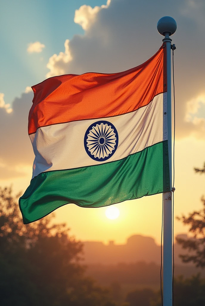 Rupesh name Indian Flag