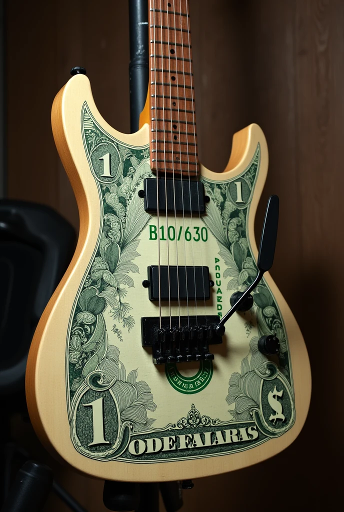 One dollar guitar