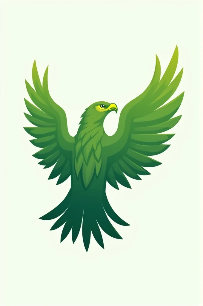 
Create me a logo that says Greenbet With a green eagle