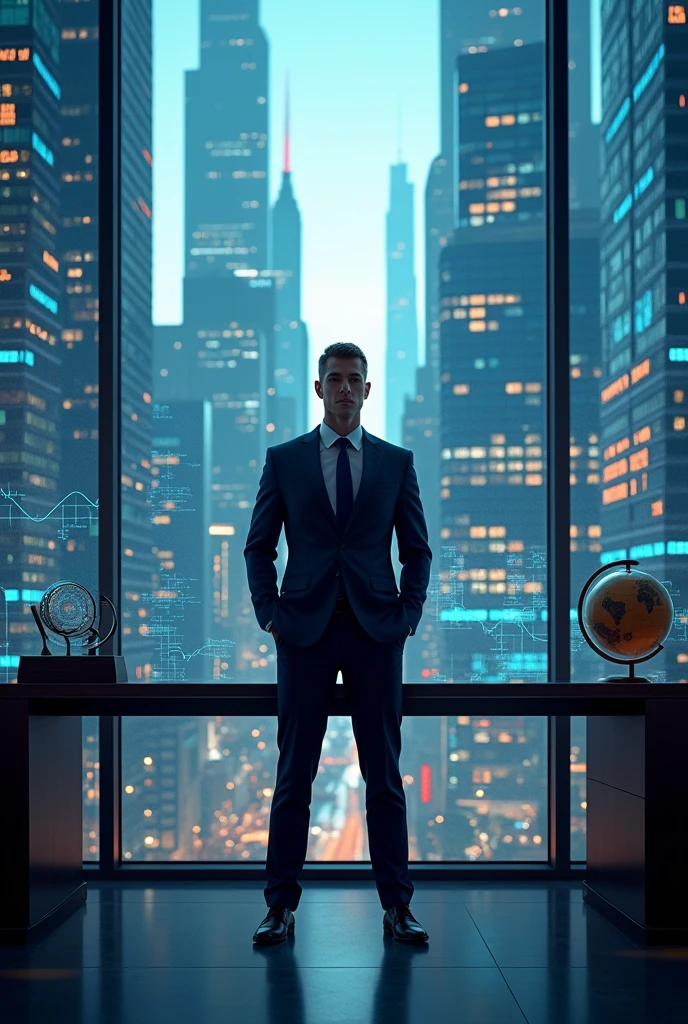 I own a large investment fund, generates an image that encourages new clients to invest in my fund. It should be noted that investments are made in United States companies and bonds., This image should be striking and capture a lot of attention