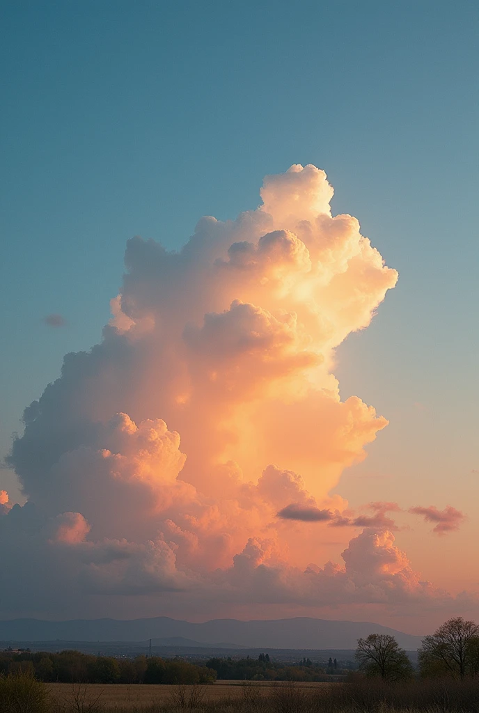 A beautiful sky in which Ramos is written
