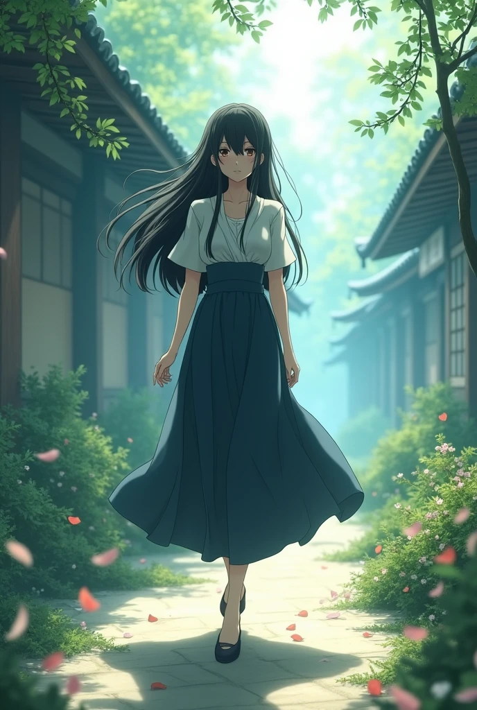 Shinobu walking