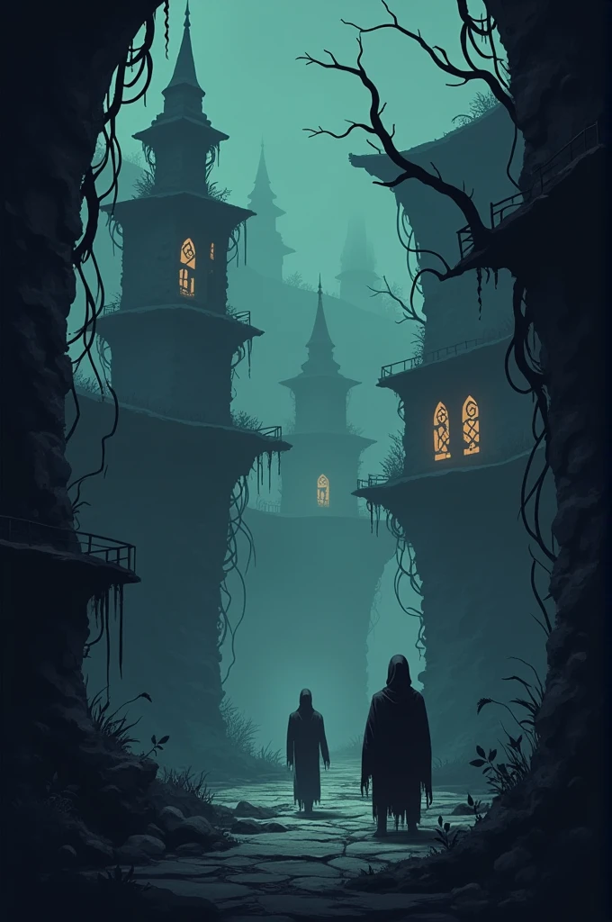 2d platformer,tileset, creepy,dark