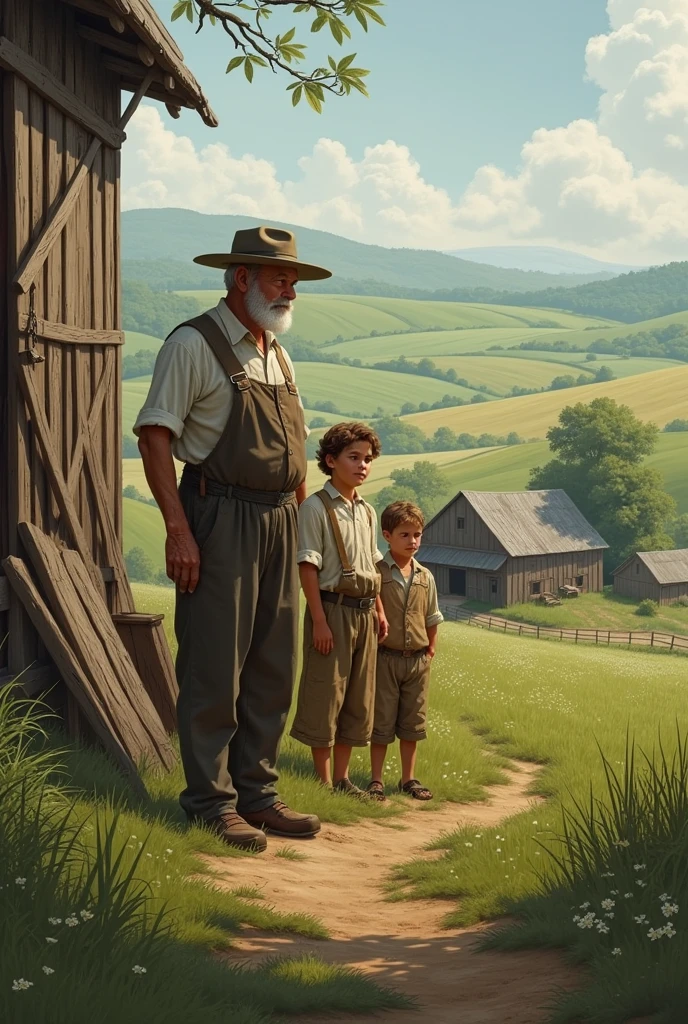 Union is Strength An old farmer and his sons short story 