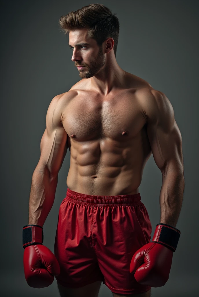 Create an image of Captain America in boxers showing a nice penis
