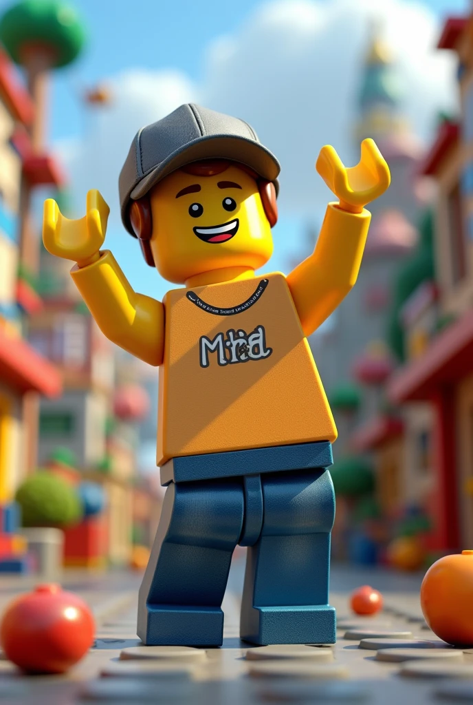 A young boy's Lego name is 'JUST CHILL'
