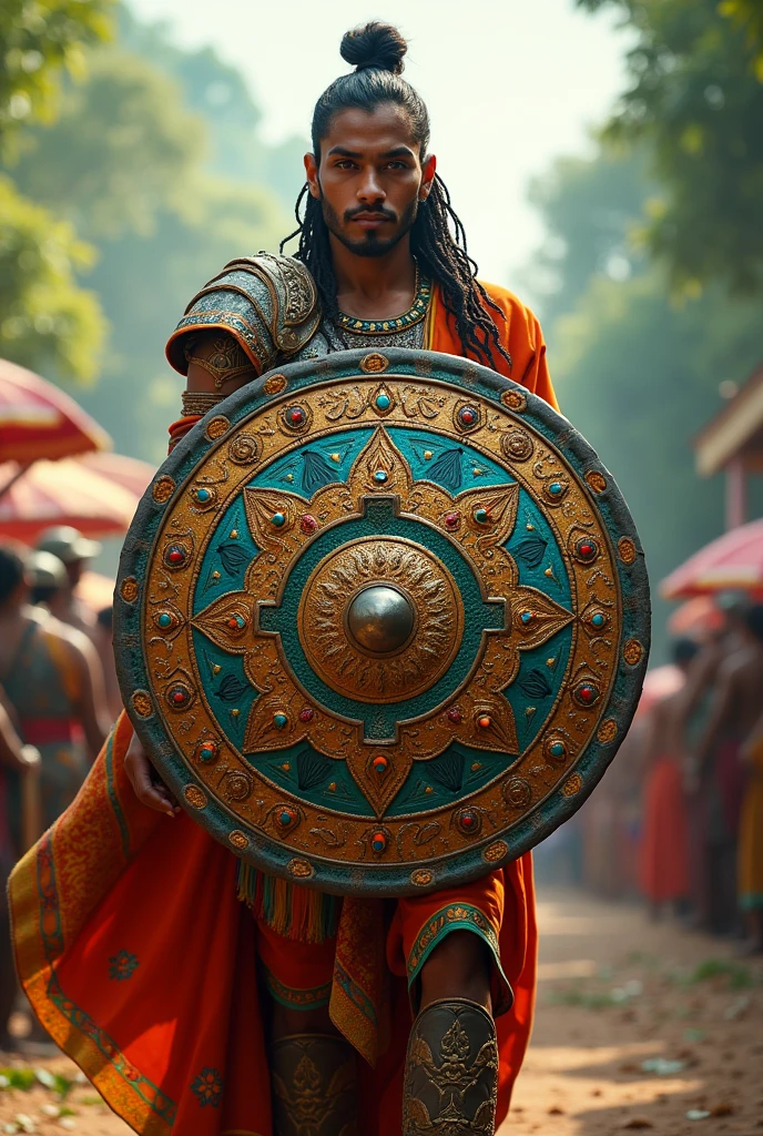 Indian culture shield 