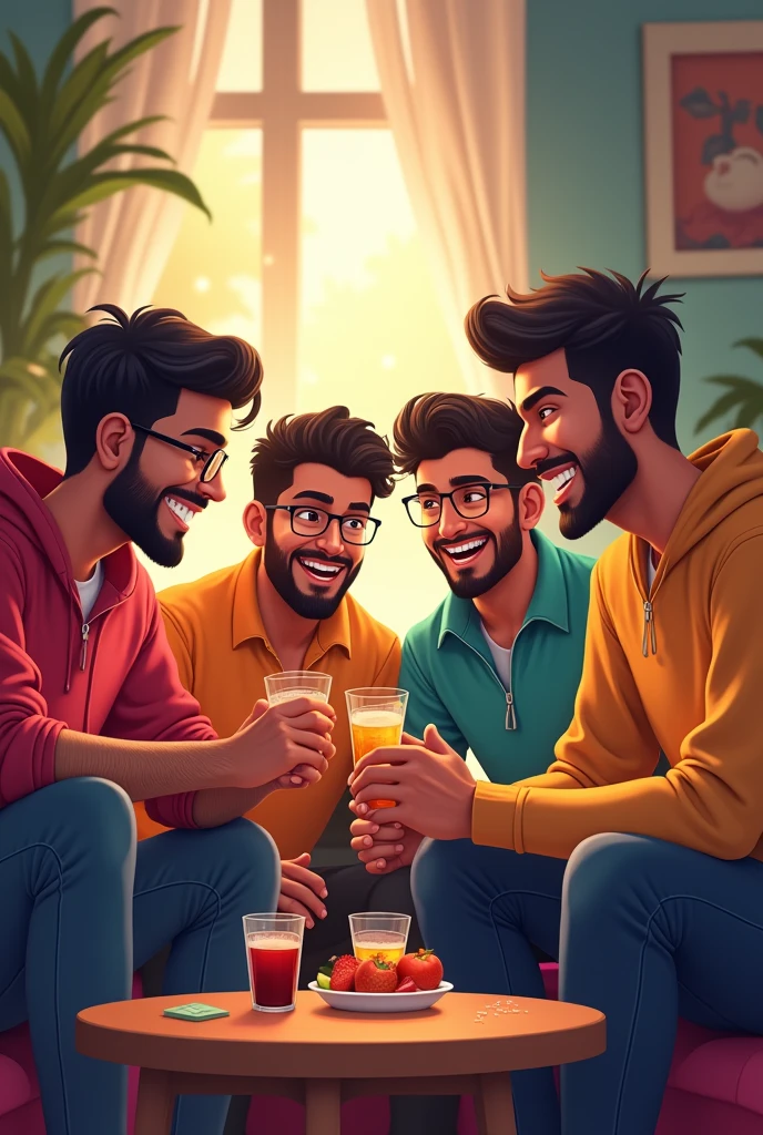 4 friends name Arbaz
Rijwan
Juber
W