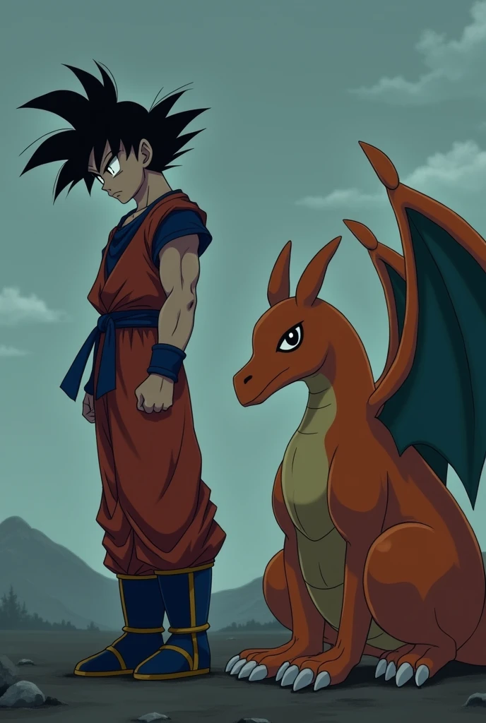 goku and saitama and charizard sadness