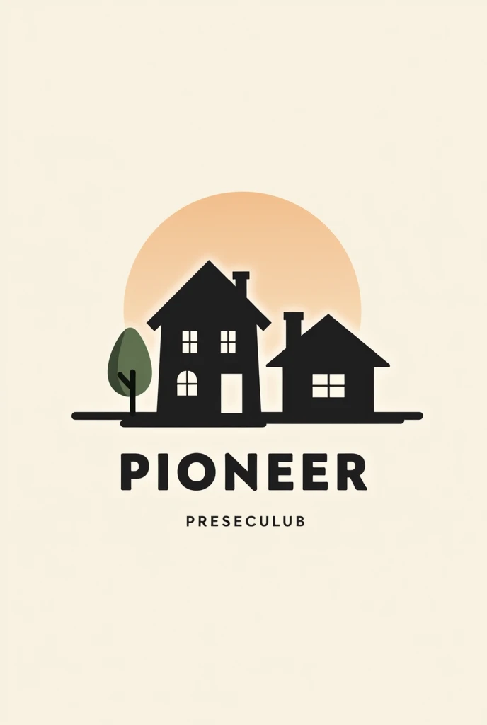 a logo for house of pioneer