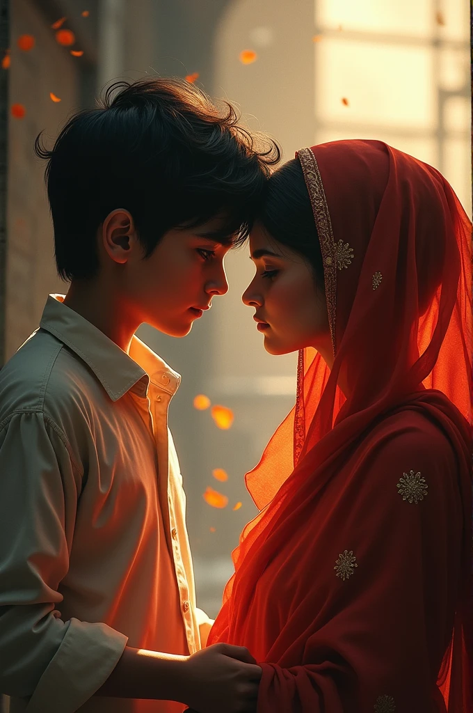 Indian hindu boy love muslim girl but she doesn't know hindu boy love 