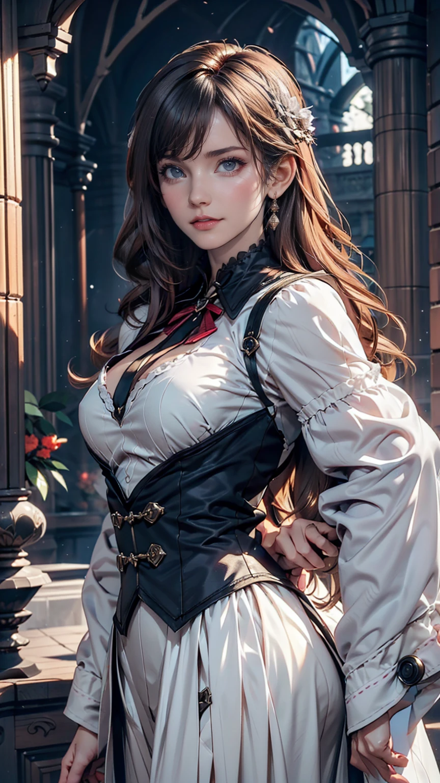 ((masterpiece)), (Highest quality))), (Character design sheet, National costume, same characters, front, ~ side, return), figure, 1 girl, whole body, Silver Hair, eyes hair, Beautiful Eyes, Princess Cut, Environmental change scene, Short skirt, Shyness, woman, girl, Are standing, Gothic Lolita, VTuber, Chartern Betarola, (simple returnground, white returnground: 1.3) ( masterpiece:1.2), (Highest quality:1.3)