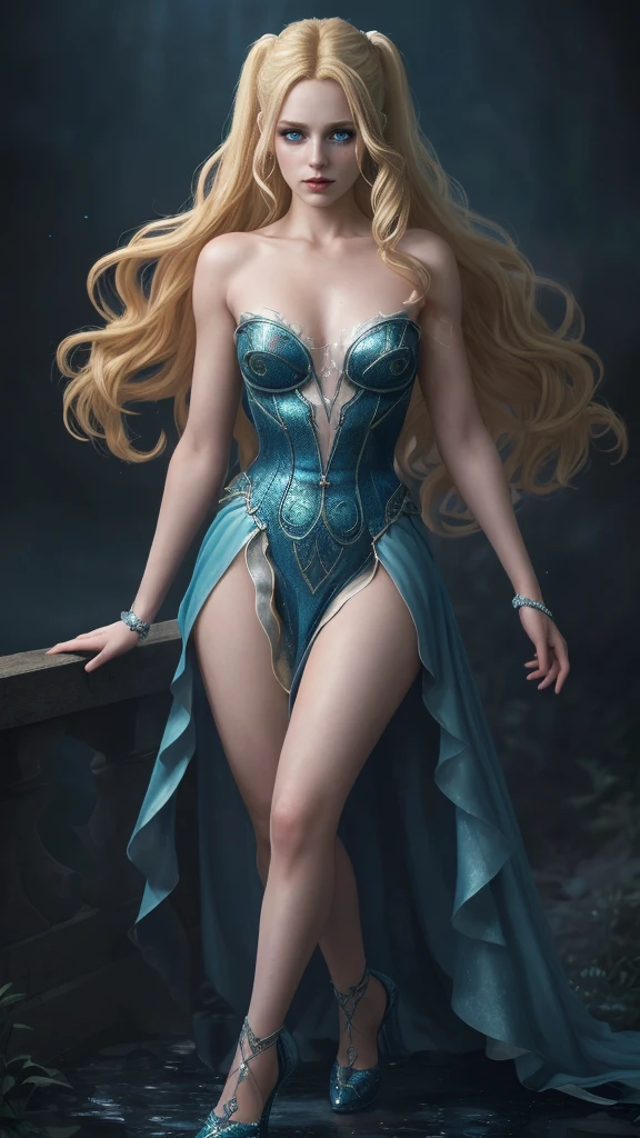 Full body 128k Blu-ray Extreme UHD 64K High quality Harley Quinn with shotgun My attention is drawn to an incredibly beautiful woman with long, wavy blonde hair that falls like waterfalls, full lips and cyan eyes. Her presence radiates elegance and charm, her features perfectly highlighted by the ambient glow. an incredibly beautiful woman catches my eye. Her presence radiates elegance and charm, her features perfectly highlighted by the ambient glow. royal hair style , immersed in happiness, adding a personal and intimate touch to the scene." Rendered in stunning 4K and UHD resolution using Octane Render CGI technology, everything comes to life in a mesmerizing 64K masterpiece, with an aura fascinating and high level of detail, anime fantasy illustration with tears in her dark eyes, beautiful fantasy portrait, beautiful anime woman with blonde hair, 64K, UHD, Ultra HD 64K image, extremely fascinating ethereal light, intricate details, extremely detailed, incredibly detailed. The woman dress a dress on high heels