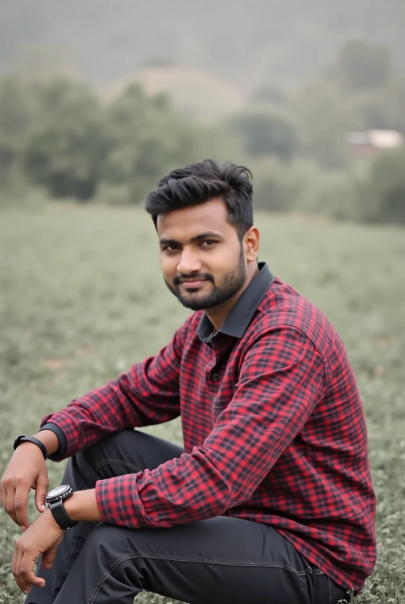 एक 20 वर्ष का लड़का है इंडियन झण्डा लहरा रहा है उसके छाती पर Ashish लिखा हुआ है