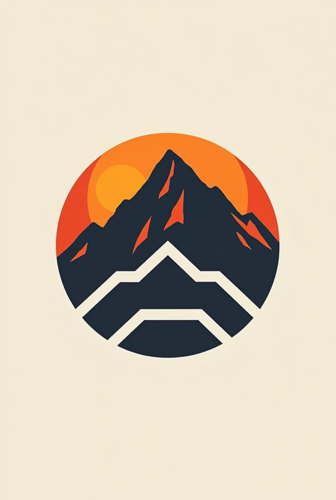 a simple logo for team of pioneer