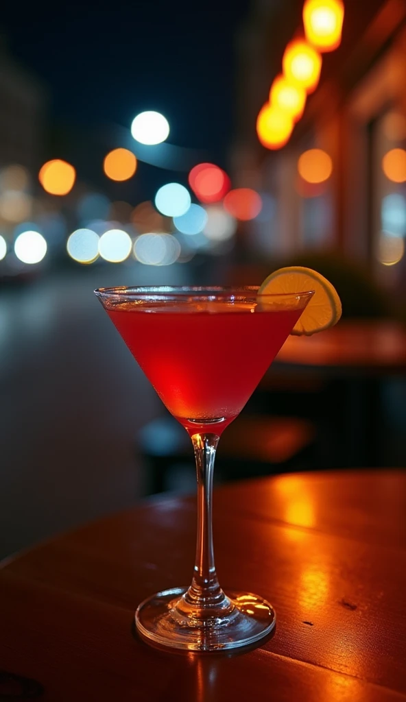 Night photo of a cocktail 🍸